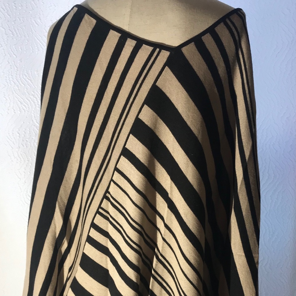 BCBG Silk and Cashmere poncho